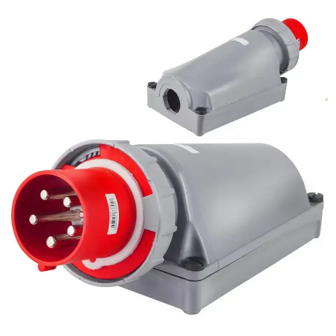 Wtyczka Siłowa Odbiornikowa Wtyk 125A 5P 400V IP67