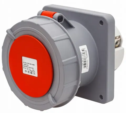 Gniazdo tablicowe siłowe 125A 5P 400V SIŁA IP67