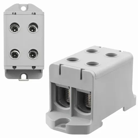 Złączka Szynowa Podwójna Szara 4x 16-95mm2