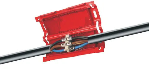 Mufa żelowa EASY 3V ze złączką czarna - CELLPACK 389677