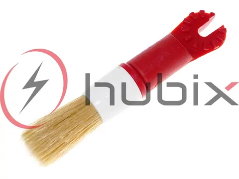 Końcówka drążka z pędzlem HUBIX H090-15 A332.0402