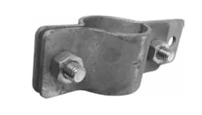 Obejma ocynkowana (DELKAR 0-25) rury 1/2"