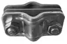 Złącze kontrolne (DELKAR 0-22N) FeZn 8/ Cu 8 z przek. cupalową