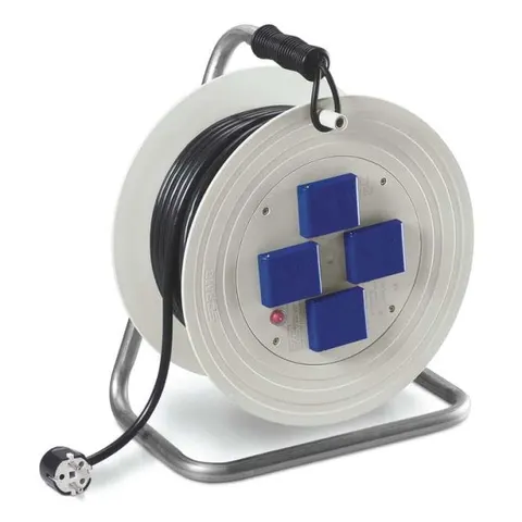 Przedłużacz bębnowy 2x230V 3x1,5mm² OW 25mb SCAME 742.242/15/V-25M - SCAME