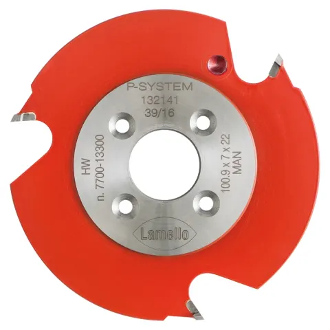 LAMELLO Frez do gniazd do P-System HW (karbid), Ø100.9x7xØ22 mm, Z3, NL 4, do Zeta P2 132141