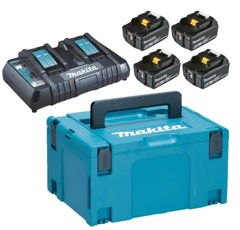 Makita Zestaw zasilający LXT 6Ah BL1860B+DC18RD 198091-4
