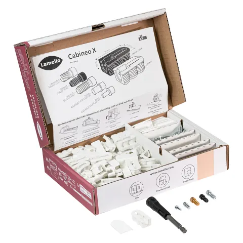 LAMELLO Zestaw startowy złączy Cabineo X 186307