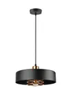 Lampa wisząca ORNO ADVITI Chiro 1P AD-LD-6267BE27M E27 60W czarna