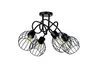 Lampa wisząca ORNO ADVITI Marbella 4P AD-LD-6352BE27M E27 4x60W czarna