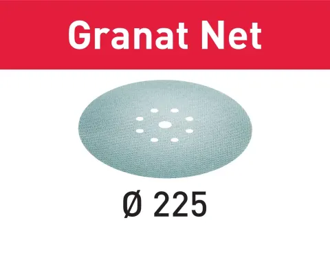 Festool Materiały ścierne z włókniny Granat Net D225 P60 GR NET/25 578624