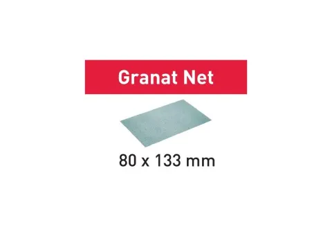 Festool Materiały ścierne z włókniny Granat Net STF 80x133 P60 GR NET/50 578628