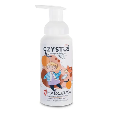 Płyn do mycia naczyń MARCELKA pomarańcza-grejpfrut 250ml - Czystuś