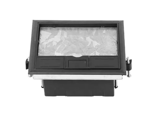 Puszka podłogowa na gniazda modułowe 4 x 45x45mm lub 8 x 22,5x45mm