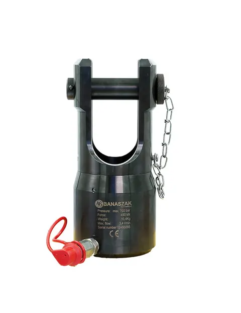 Głowica zaciskająca GH-45T z siłownikiem hydraulicznym