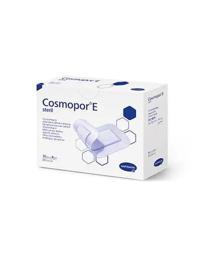 Opatrunek chirurgiczny + pad włókninowy 8 cm x 10 cm Cosmopor E