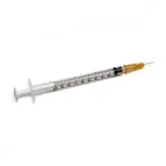 Strzykawka do tuberkuliny 1 ml z igłą 25G 0,50 x 16 mm KD-JECT a'100