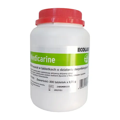 Tabletki do dezynfekcji i mycia powierzchni 300 tab. Medicarine