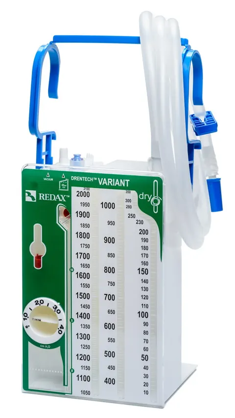 Zestaw do drenażu opłucnej z mechaniczą regulacją siły ssania 2100 ml Variant
