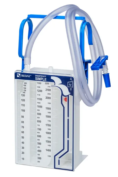 Zestaw do drenażu opłucnej, dwukomorowy 2200 ml Simple