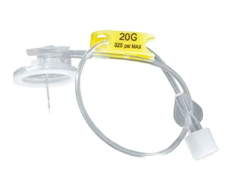 Igła do portu bezpieczna z drenem 20G dł. 15 mm Surecan Safety II