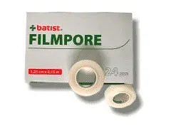Przylepiec foliowy na rolce 2,5 cm x 9,15 m Filmpore