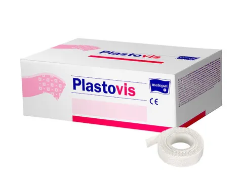 Przylepiec tkaninowy na rolce 2,5 cm x 5 m Plastovis