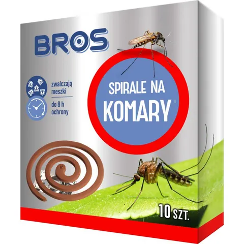 BROS Spirale na komary, 10 szt