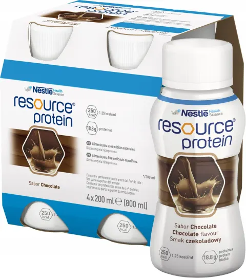 Resource Protein czekolada 4 x 200 ml