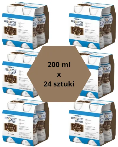 Resource Protein czekolada 24 x 200 ml