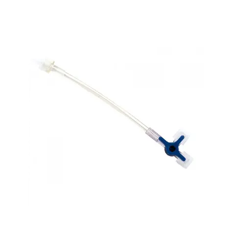 Kranik trójdrożny z przedłużaczem 125 cm KD-FLEXOLINE