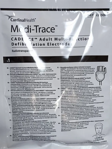 Elektroda do defibrylacji Medi-Trace Cadence RTS Quik-Combo a'2