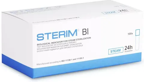 Test/wskaźnik biologiczny ampułkowy 24 H Sterim