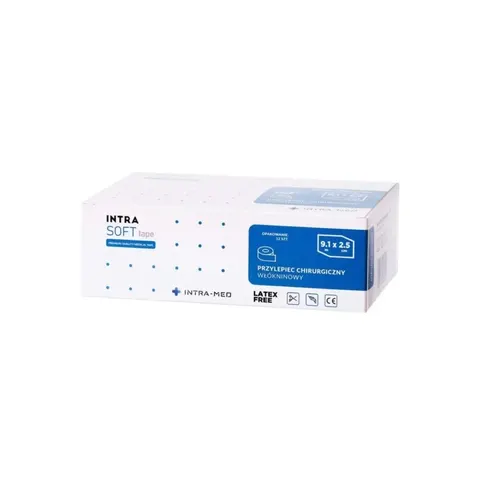 Przylepiec włókninowy na rolce 2,5 cm x 9,1 m Intra Soft Tape