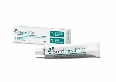 Maść do gojenia ran SutriHeal Forte 10% 15 g