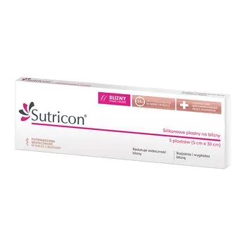 Plastry do usuwania blizn Sutricon 5 x 30 cm