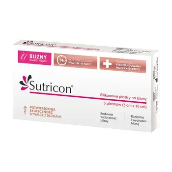 Plastry do usuwania blizn Sutricon 3 x 10 cm a`5