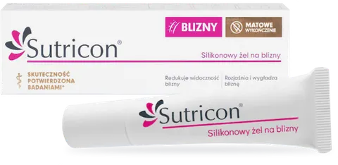 Żel na blizny Sutricon silikonowy 15 ml