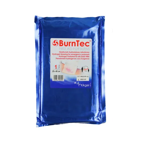 Opatrunek hydrożelowy 20 cm x 40 cm Burntec