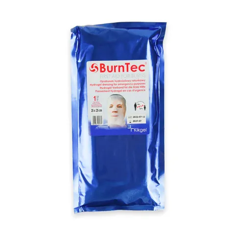 Opatrunek hydrożelowy 25cmx25 cm Burntec