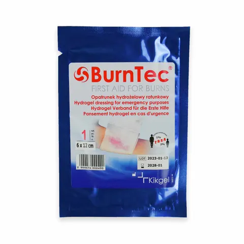Opatrunek hydrożelowy 6 cm x 12 cm Burntec