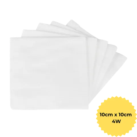 Kompres włókninowy niejałowy 10 cm x 10 cm 30g/m2 4W a'100