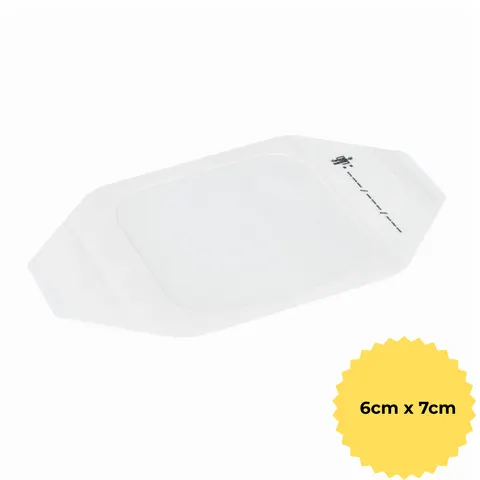 Opatrunek foliowy do mocowania kaniul 6 cm x 7 cm PolyFilm