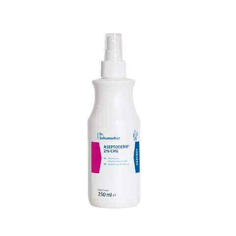 Aseptoderm 2% CHG alkoholowy środek do dezynfekcji skóry 250 ml