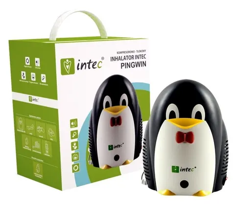 Inhalator kompresowo-tłokowy Pingwin Intec