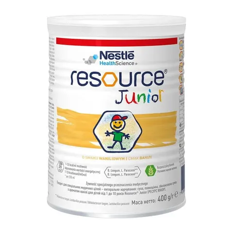Resource junior, proszek o smaku waniliowym 400 g