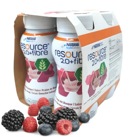 RESOURCE 2.0 + fibre owoce leśne 4 x 200 ml
