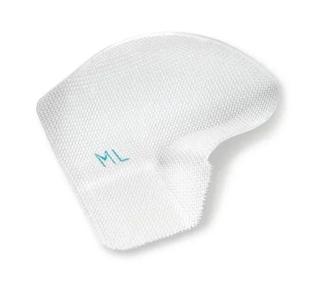 Siatka do przepuklin pachwinowych Dextile 13x9 cm, prawa
