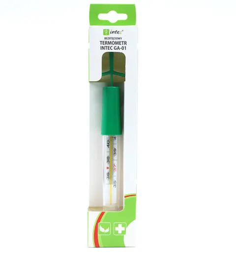Termometr szklany bezrtęciowy Intec GA-01