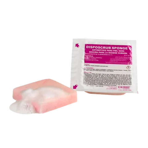 Gąbka myjąca z 4% roztworem chlorheksydyny Disposcrub Sponge C