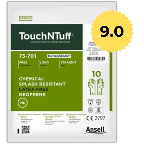 Rękawice chirurgiczne PF neoprenowe TouchNTuff Dermashield 9,0